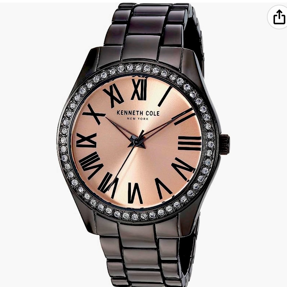 Very sharp looking grey and pale pink Kenneth Cole watch
